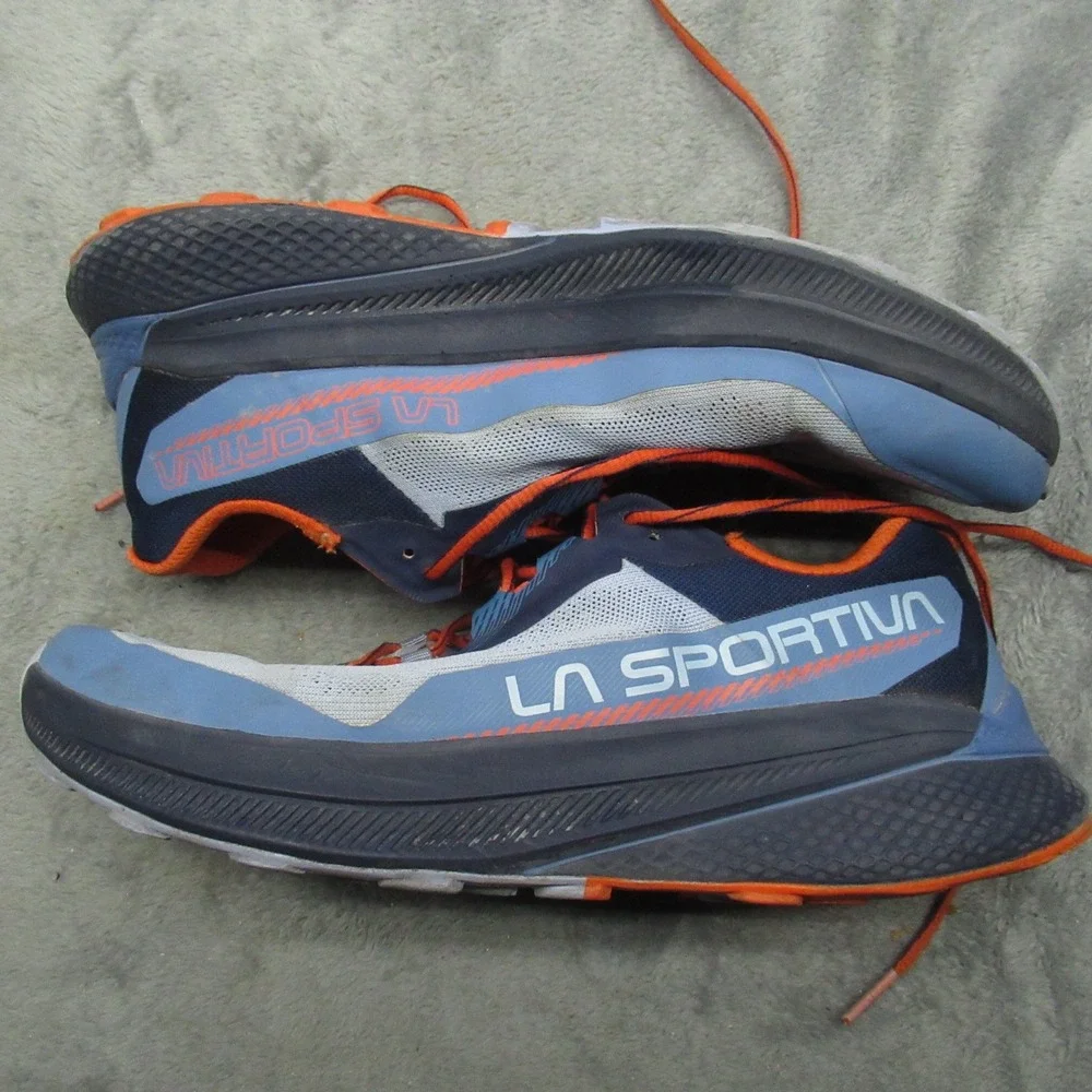 La Sportiva Prodigio Women 9 Trail Running Shoes Blue‎ Orange Lightweight Jog